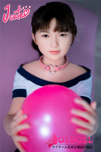 J cute AGD07ヘッド 133cm バスト平 Yuiちゃん 貧乳 宣伝画像髪の毛植毛あり フルシリコンドール ロリータ 等身大リアルラブドール