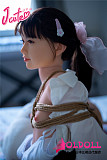 J cute AGD07ヘッド 133cm バスト平 Yuiちゃん 貧乳 緊縛アート 宣伝画像髪の毛植毛あり フルシリコンドール ロリータ 等身大リアルラブドール
