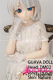 アニメドール guavadoll（グアバ）番石榴 145cm Aカップ 少女DM08ヘッド  ビニール（PVC）ヘッド+TPEボディ 1：1 等身大ラブドール ジョイントM16  ナチュラル肌色