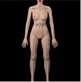 WAXDOLL  110cm AAカップ ヘッドGB58 フルシリコン製  等身大ロリリアルラブドール
