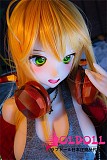 Mini Doll ミニドール  最新作60cm 巨乳（60p）#09ヘッド 笑い顔 ソフトビニール製ヘッド+シリコン製ボディ  軽量化 収納が便利 使いやすい 普段は鑑賞用 小さいラブドール 女性素体 フィギュア cosplay