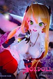 Mini Doll ミニドール  最新作60cm 巨乳（60p）#09ヘッド 笑い顔 ソフトビニール製ヘッド+シリコン製ボディ  軽量化 収納が便利 使いやすい 普段は鑑賞用 小さいラブドール 女性素体 フィギュア cosplay
