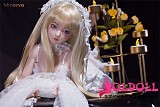 Minerva Doll 68cm S4ボディ T7ヘッド フルシリコンドール フィギュアドール ミニドール 衣装+スタンド付き