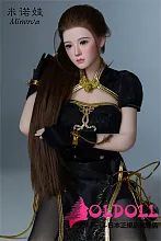 Minerva Doll 63cm S1ボディ 宁红叶ヘッド 髪が植毛タイプ フルシリコンドール フィギュアドール ミニドール 衣装+スタンド付き