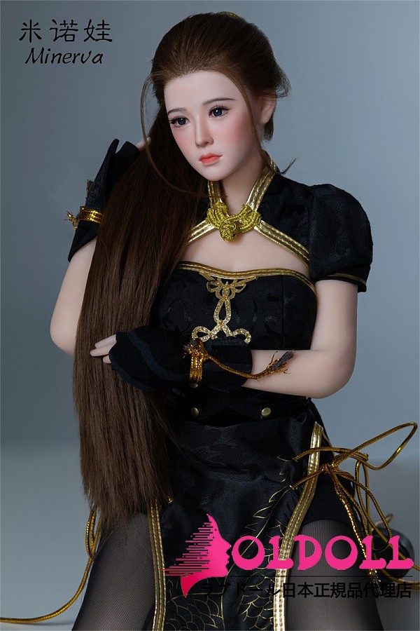 Minouva Doll 63cm S1ボディ 宁红叶ヘッド 髪が植毛タイプ フルシリコンドール フィギュアドール ミニドール 衣装+スタンド付き