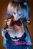 Mini Doll ミニドール  最新作60cm（E60）#鹿島 コスプレドール ソフトビニール製ヘッド+シリコン製ボディ  軽量化 収納が便利 使いやすい 普段は鑑賞用 小さいラブドール 女性素体 フィギュア cosplay
