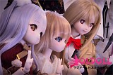 Mini Doll ミニドール  最新作60cm（E60）#DD7 ソフトビニール製ヘッド+シリコン製ボディ  軽量化 収納が便利 使いやすい 普段は鑑賞用 小さいラブドール 女性素体 フィギュア cosplay