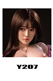 Yearndoll 163cm Eカップ 【高級版】Y206-3ヘッド 掲載画像フルシリコンドール  口開閉機能 リアルな口腔構造あり 等身大リアルラブドール