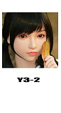 Yearndoll 163cm Eカップ 【高級版】Y206-3ヘッド 掲載画像フルシリコンドール  口開閉機能 リアルな口腔構造あり 等身大リアルラブドール