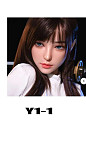 Yearndoll 163cm Eカップ 【高級版】Y206-3ヘッド 掲載画像フルシリコンドール  口開閉機能 リアルな口腔構造あり 等身大リアルラブドール
