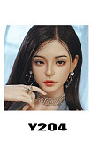 Yearndoll 163cm Eカップ 【高級版】Y206-3ヘッド 掲載画像フルシリコンドール  口開閉機能 リアルな口腔構造あり 等身大リアルラブドール
