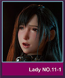 Game Lady シリコン製 ヘッド単品 リアルラブドール アニメドール 等身大