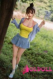 Yearndoll 160cm Eカップ 【高級版】Y260-5ヘッド 掲載画像フルシリコンドール  口開閉機能 リアルな口腔構造あり 等身大リアルラブドール