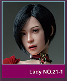 Game Lady シリコン製 ヘッド単品 リアルラブドール アニメドール 等身大