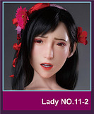 Game Lady シリコン製 ヘッド単品 リアルラブドール アニメドール 等身大