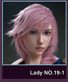 Game Lady シリコン製 ヘッド単品 リアルラブドール アニメドール 等身大