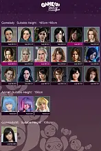Game Lady シリコン製 ヘッド単品 リアルラブドール アニメドール 等身大