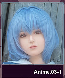 Game Lady シリコン製 ヘッド単品 リアルラブドール アニメドール 等身大
