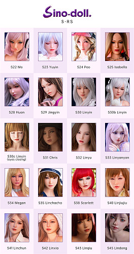 Sino doll ラブドールヘッドのみ シリコン頭 ヘッド単品 オリジナルジョイント