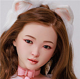 Real girl 157cm Aカップ  R119ヘッド 宣伝画像シリコンヘッド+TPEボディ 等身大リアルラブドール ダッチワイフ