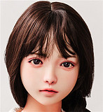 Real girl 157cm Aカップ  R119ヘッド 宣伝画像シリコンヘッド+TPEボディ 等身大リアルラブドール ダッチワイフ
