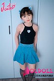 J cute  133cm バスト平 AGD07唯（ゆい）Yuiちゃん 貧乳 宣伝画像髪の毛植毛あり フルシリコンドール ロリータ 等身大リアルラブドール