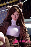 FUDOLL 150cm Bカップ #37 莎莉（shali）ヘッド  掲載画像フルシリコン製 ROS口開閉機能対応可能 等身大リアルラブドール