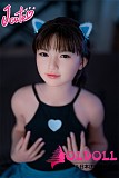 J cute  133cm バスト平 Yuiちゃん 貧乳 宣伝画像髪の毛植毛あり フルシリコンドール ロリータ 等身大リアルラブドール