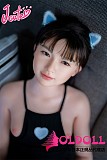 J cute  133cm バスト平 AGD07唯（ゆい）Yuiちゃん 貧乳 宣伝画像髪の毛植毛あり フルシリコンドール ロリータ 等身大リアルラブドール