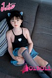J cute  133cm バスト平 AGD07唯（ゆい）Yuiちゃん 貧乳 宣伝画像髪の毛植毛あり フルシリコンドール ロリータ 等身大リアルラブドール