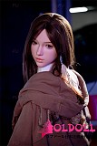 FUDOLL 150cm Bカップ #37 莎莉（shali）ヘッド  掲載画像フルシリコン製 ROS口開閉機能対応可能 等身大リアルラブドール