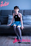 J cute  133cm バスト平 AGD07唯（ゆい）Yuiちゃん 貧乳 宣伝画像髪の毛植毛あり フルシリコンドール ロリータ 等身大リアルラブドール