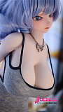 Mini Doll ミニドール  60cm 巨乳（60p）#圣姨ヘッド ソフトビニール製ヘッド+シリコン製ボディ  軽量化 収納が便利 使いやすい 普段は鑑賞用 小さいラブドール 女性素体 フィギュア cosplay