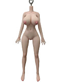 Mini Doll ミニドール  60cm 巨乳（60p）#圣姨ヘッド ソフトビニール製ヘッド+シリコン製ボディ  軽量化 収納が便利 使いやすい 普段は鑑賞用 小さいラブドール 女性素体 フィギュア cosplay