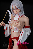Jiusheng doll  最新作 超軽量化+リアル皮膚付き 156cm Bカップ #56B Kaiyaヘッド ROS口開閉機能付き フルシリコン製 等身大リアルラブドール
