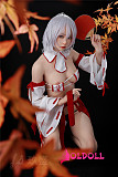 Jiusheng doll  最新作 超軽量化+リアル皮膚付き 156cm Bカップ #56B Kaiyaヘッド ROS口開閉機能付き フルシリコン製 等身大リアルラブドール