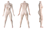 Jiusheng doll  最新作 超軽量化+リアル皮膚付き 156cm Bカップ #56B Kaiyaヘッド ROS口開閉機能付き フルシリコン製 等身大リアルラブドール