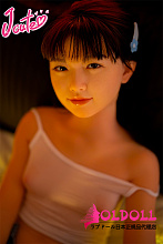 J cute  133cm バスト平 Yui(唯)ちゃん 貧乳 宣伝画像髪の毛植毛あり フルシリコンドール ロリータ 等身大リアルラブドール