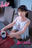 J cute  133cm バスト平 Yui(唯)ちゃん レース上着 貧乳 宣伝画像髪の毛植毛あり フルシリコンドール ロリータ 等身大リアルラブドール