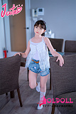 J cute  133cm バスト平 Yui(唯)ちゃん レース上着 貧乳 宣伝画像髪の毛植毛あり フルシリコンドール ロリータ 等身大リアルラブドール
