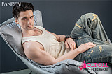 FANREAL 最新作 男性ラブドール 173cm 35kg  #Henryヘッド 一体式ペニス 筋肉タイプ フルシリコン製男性ドール
