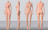 Doll Senior 148cm Cカップ 萌音2 Mengyinヘッド お口の開閉機能対応可能 等身大リアルラブドール 掲載画像は職人メイク
