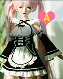 Mini Doll ミニドール  60cm 巨乳（60p）コスプレFAIRY TAIL／フェアリーテイルのlucy ソフトビニール製ヘッド+シリコン製ボディ  軽量化 収納が便利 使いやすい 普段は鑑賞用 小さいラブドール 女性素体 フィギュア cosplay