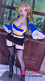 Mini Doll ミニドール  60cm 巨乳（60p）コスプレFAIRY TAIL／フェアリーテイルのlucy ソフトビニール製ヘッド+シリコン製ボディ  軽量化 収納が便利 使いやすい 普段は鑑賞用 小さいラブドール 女性素体 フィギュア cosplay
