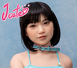 【宣伝画像yohoshiの職人メイク】J cute  133cm バスト平 Yui(唯)ちゃん 貧乳 宣伝画像髪の毛植毛あり フルシリコンドール ロリータ 等身大リアルラブドール