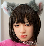 【宣伝画像yohoshiの職人メイク】J cute  LL団 137cm バスト平  AGD19 萌咲（もえ）ちゃん フルシリコンドール ろり系 等身大リアルラブドール