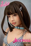 【宣伝画像yohoshiの職人メイク】J cute フルシリコン製ドール ヘッドAGD01 澪（ミオ） 149cm バスト平  ロリ系ドール 等身大リアルラブドール