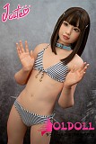 【宣伝画像yohoshiの職人メイク】J cute フルシリコン製ドール ヘッドAGD01 澪（ミオ） 149cm バスト平  ロリ系ドール 等身大リアルラブドール
