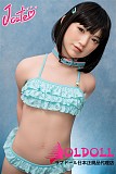 【宣伝画像yohoshiの職人メイク】J cute  133cm バスト平 Yui(唯)ちゃん 貧乳 宣伝画像髪の毛植毛あり フルシリコンドール ロリータ 等身大リアルラブドール