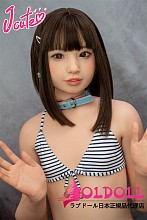 【宣伝画像yohoshiの職人メイク】J cute フルシリコン製ドール ヘッドAGD01 澪（ミオ） 149cm バスト平  ロリ系ドール 等身大リアルラブドール